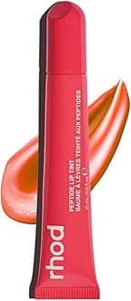 Peptide Lip Tint | Hydrating Tinted Lip Balm | Buildable, Creamy Color & Lip Care | Moisturising | Non-Sticky | Soft & Smooth Lips (GUAVA SPRITZ)