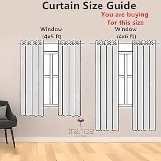 Trance Home Linen Floral Printed Living Room Bedroom Office Windows Curtain | 100% Cotton Eyelet Ring Parde | 6 Feet Semi Room Darkening Curtains |Premium Parda (Jaal Mauve - Set 2, 6Ft Curtains)