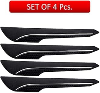 7D Mat for Tata Hexa 7 Seater Car Floor Mat with Free Bumper Protector, Year: 2019-2022, 100% Company Assured, Faux Leather, Washable, Grass Mat Attached (Black, Tata Hexa, 7 Seater)