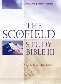 The Scofield Study Bible III, NKJV, Large Print Edition: New King James Version, Burgundy, Bonded Leather Leather Bound – Large Print, 1 Mar. 2011
