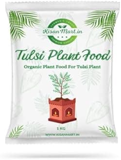 Tulsi Plant Food 1 Kg - Ultimate Tulsi Food Fertilizer to Boost Blooms, Enhance Color & Strengthen Roots