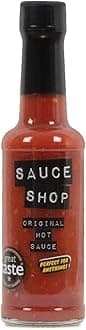 Sauce Shop | Original Hot Sauce | Perfect with Mexican Dishes, Chicken & Salads | Vegan-Friendly | 160ml