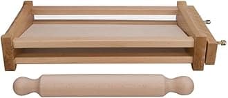 Eppicotispai"Chitarra" Pasta Cutter with 32cm/12.5-Inch Rolling Pin