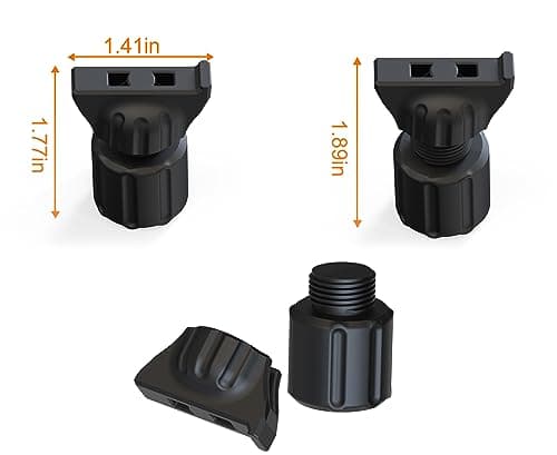 GEOCCI Adjustable Height Clamp Support for Work Sharp Precision Adjust Knife Sharpener（black）