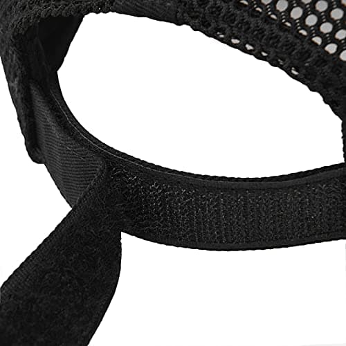 FEICUI Men Mesh Trucker Baseball Cap Adjustable 6-Panel Hat Outdoor Sports Wear