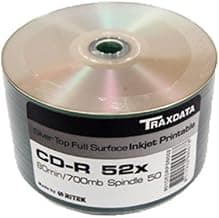 Traxdata Silver printable CDR 80min x 50