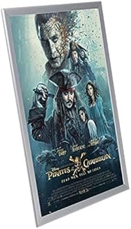 HKSIGN24X36 Inch Wall Mounted Silver color Aluminum Snap Frame, Clip Frame Advertising backlit movie poster Display Led Light Box Sign