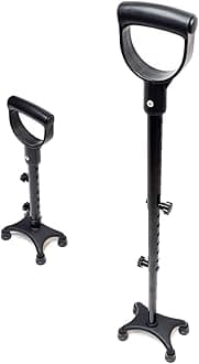 Stander Cane,Stand Assist Walking Cane,Standing Assistance Aid for Adults, Seniors, and Elderly, Chair Lift Assist, Standup Support, Adjustable Mobility Cane, Device to Help Get Up from Floor.(1Ea)