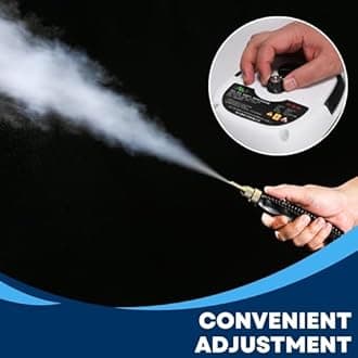 High Temperature Pressurized Steam Cleaner 2500W Handheld High Pressure Steam Cleaning Machine Portable 110V 1000ml Tank for Kitchen Toilet Car (white)