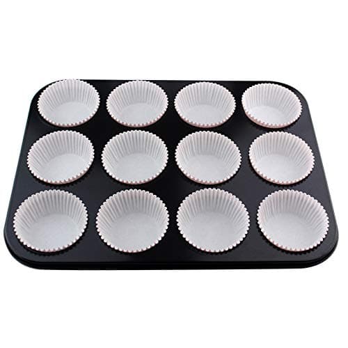 Eoonfirst Light Pink Standard Size Baking Cups 200 Pcs