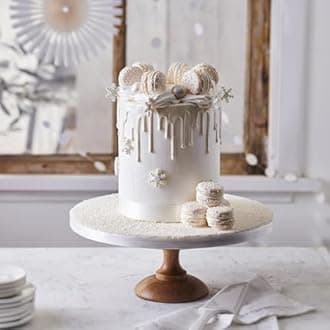 FunCakes Sugar Paste Bright White, Easy to Use, Smooth, Flexible, Soft and Pliable, Perfect for Cake Decorating, Halal, Kosher and Gluten Free, 5 kg (2 x 2.5 kg)