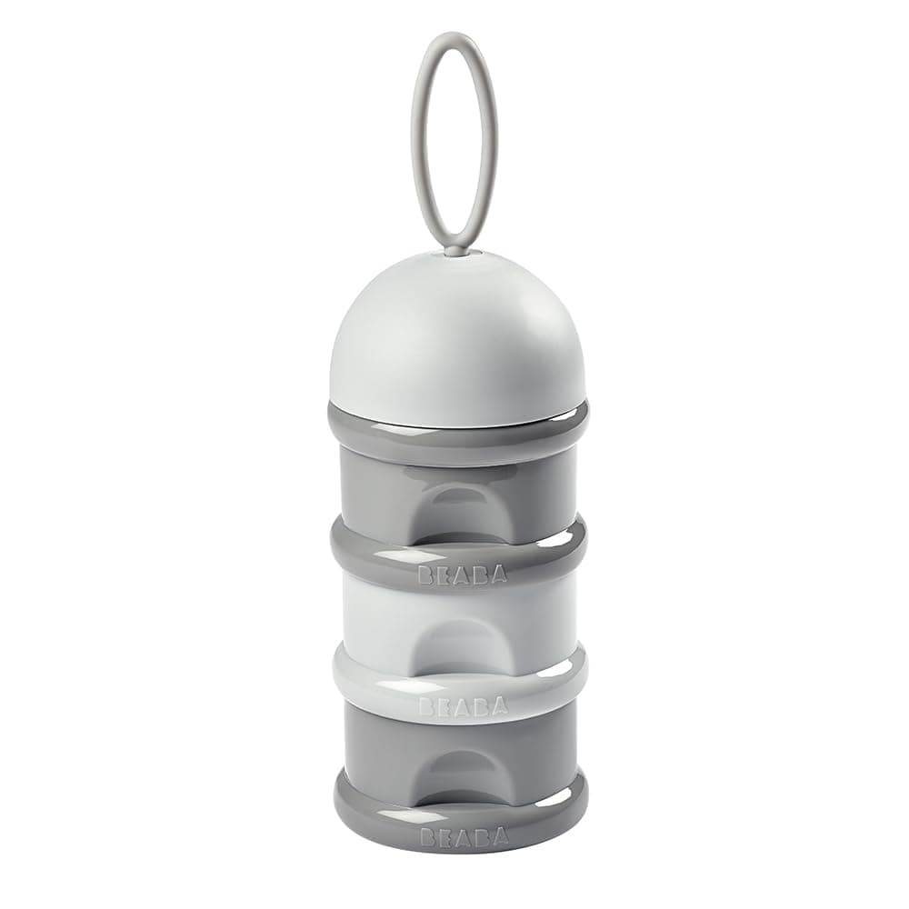 BEABA Stacked Formula Milk Container, Grey