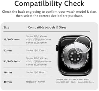 amBand M1 Rugged Case with Strap Compatible with Apple Watch Series 8/7 45mm, Durable TPU Military Sport Wristband with Bumper Protective Cover Designed for iWatch 6/SE/5/4/3/2/1 44mm 42mm Men