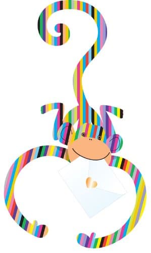 Special Delivery Cards - Bongo (Monkey)