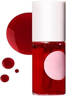 Lip Tint Stain, Lip Glosses, Moisturizing Lip Stain, Lip Tint, Skin Tint, Lip-Plumping, Non-sticky, Long Lasting Lip Makeup (Apple)