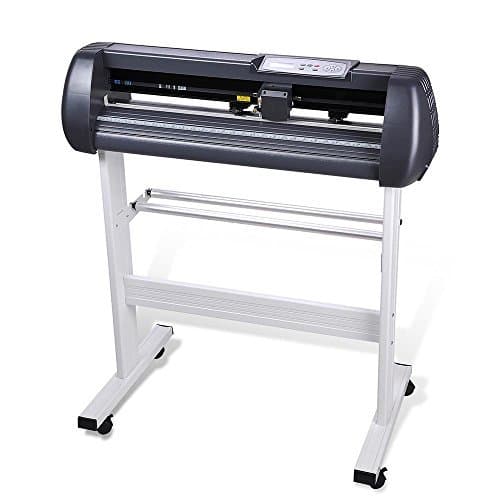 Yescom Vinyl Cutter Machine 28" Vinyl Plotter Sign Making Machine with Signmaster Cut Software Adjustable Force Speed
