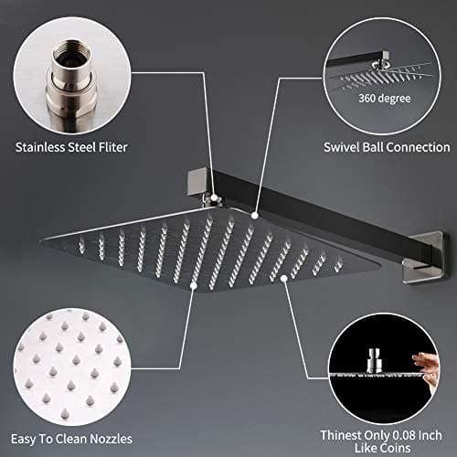 10 Inch Wall Mounted Shower System