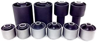 NISTO Front Upper Lower Control Arm Bushing Compatible With For 2007-2012 Lexus LS460 RWD 2008-2016 Lexus LS600h RWD