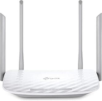 TP-Link AC1200 WiFi Router (Archer A54) - Dual Band Wireless Internet Router, 4 x 10/100 Mbps Fast Ethernet Ports, Supports Guest WiFi, Access Point Mode, IPv6 and Parental Controls