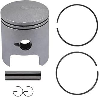 Spare parts Motorcycle engine piston kit is suitable Compatible with TS125 125cc TS 125 STD +50 56mm diameter 14mm pin 2 stroke(STD Piston Kit(56mm))