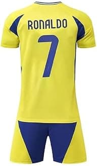RJM Messi 10 Football Jersey Tshirt 2024 with Printed Shorts for (Men,Kids & Boys)