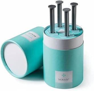 White Dental Beauty Teeth Whitening Kit; 4 Syringes of 3 ml Teeth Whitening Gel Powered by NOVON® Technology. Includes Kit, Boil & Bite Whitening Trays, and Case (6% Hydrogen Peroxide)