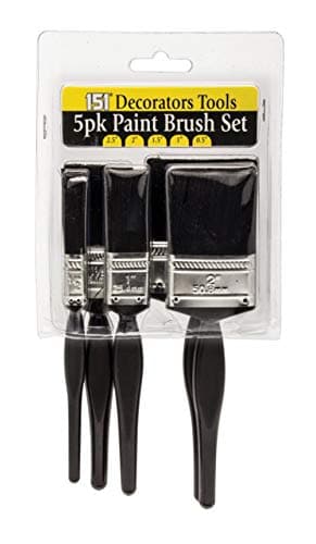 SYNTHATIC Paint Brushes 5PK