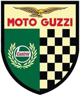Moto Guzzi Shield Retro Sticker Guzzi Cafe Racer Sticker