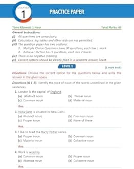 Oswaal One For All Olympiad Workbook Class 3 (Set of 3 Books) Maths, Science & English For 2025 Exam