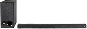Signa S3 Ultra-Slim TV Sound Bar and Wireless Subwoofer with Built-in Chromecast | Compatible with 8K, 4K & HD TVs | Wi-Fi, Bluetooth | Works with Google Assistant