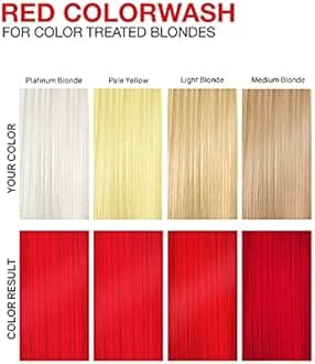 Viral Extreme Red Color Wash