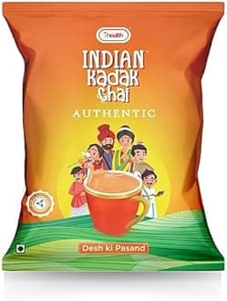 Indian Kadak Chai - Premium Assam Tea Leaves (250 gm) Pack of 2 | Strong & Bold Flavor | 100% Pure Long Leaf Tea | Authentic Kadak Taste | Perfect for Milk based tea & Family Use