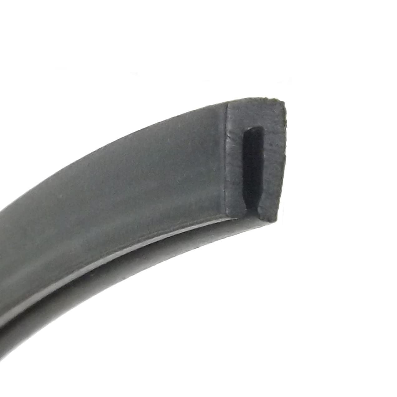The Metal House Tiny U Shape Rubber Edge Trim Seal Gasket Fits 0.5mm to 1.5mm Priced Per Metre