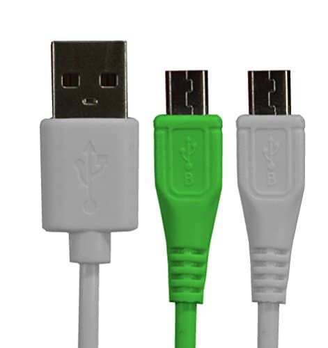 Secure USB to Micro USB (Type B) sync & charge cable [3ft] -Protect your data from unintentional sync’ing & malicious Juice Jacking with our (Patent Pending) 2 in 1 design -High speed 2.1A charging.