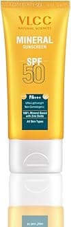 Mineral Sunscreen Spf 50 Pa+++ - 50G, Ultra Lightweight, And Non-Comedogenic, Sun Protection From Uva & Uvb Rays, 100% Mineral Based With Zinc Oxide. - All