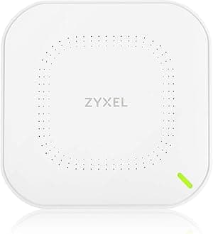 Zyxel WiFi 5 AC1200 W2 Wireless Gigabit Business Access Point | Mesh, Seamless Roaming, Captive Portal | WPA3 Security | NebulaFlex Hybrid Cloud| POE or AC Powered | AC Adapter Included | NWA1123ACv3