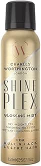 Charles Worthington ShinePlex Glossing Mist, for Frizzy Hair, Nourishing and Weightless Finishing Spray, Salon Treatment for Smoother Hair, 150 ml