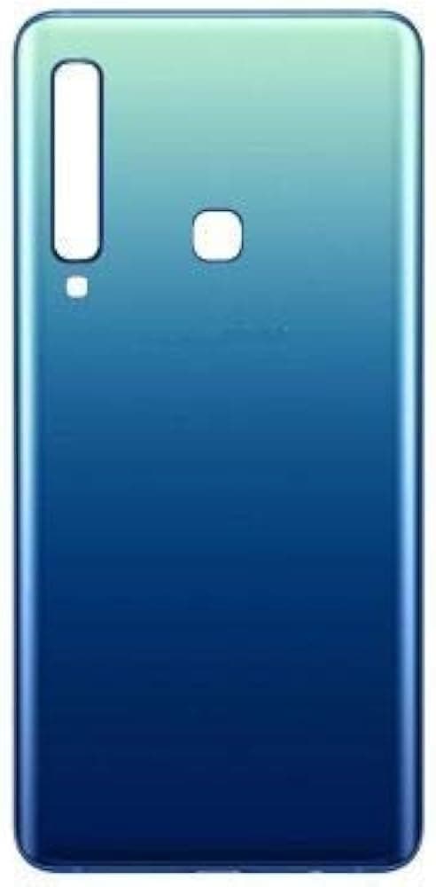 (SPAREWARE) 100% OG Back Door Panel Back Body Panel Back Cover Back Glass Panel housing Body for Samsung Galaxy A9 2018 : Black