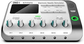 REHOOF Electric Acupuncture DMZ-I I Acupuncture Stimulator, 6 Channels Output Machine Electrical Nerve Muscle