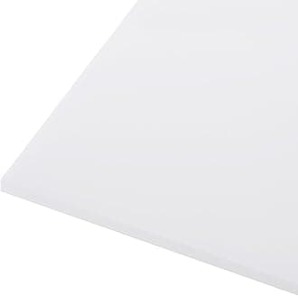 1219 x 610 x 3mm HDPE Plastic Sheet, High Density Polyethylene Sheet Cutting Board White Solid Block, [for Marine, DIY, Home Floor]