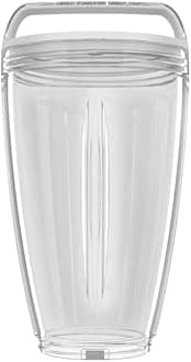 2 Extra Large Jar 32 oz / 945 ml|100% Bigger w/Built-in Markings, Easy to Install & Clean, BPA Free, Perfect for Group Party, Picnic Smoothies, Protein Shakes, Sauces, and more - XL