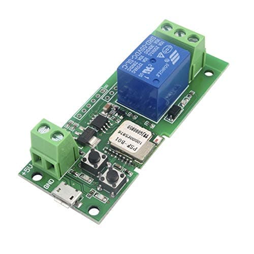 Stemedu WiFi Relay Module Wireless Smart Switch Controller with APP for Smart Home Garage Door 5V, for Amazon Alexa Google Home