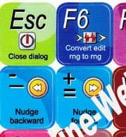 Ardour Keyboard Sticker