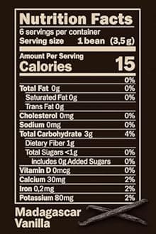 Madagascar Vanilla Beans - Vacuum Sealed Grade A Vanilla Pods - Rich, Creamy Flavor & Aroma -Great for for Baking, Homemade Extract, Paste, Brewing, Coffee, Cooking (15)