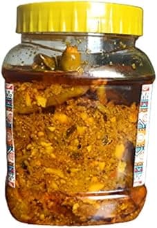 Abheesht Tamarind Green Chilli Pickle 400g | Homemade Traditional Achar | Imli Hari Mirch Achar | Pickles in Mustard Oil