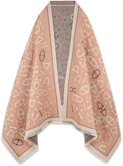 EXTREE Scarfs for Women Pashmina Silky Shawl Wrap for Evening Dressing Blanket Open Front Poncho Cape