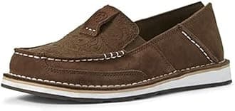 ARIATWomen's Cruiser Azteca Black Suede/Gold Glitter Casual