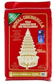 Royal Umbrella Long Thai Rice Jasmine 2019 Grit 20 kg
