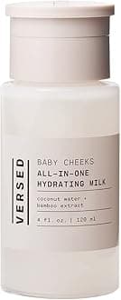Versed Baby Cheeks Hydrating Milk Facial Toner - Gently Tone, Hydrate and Help Restore Skin?s Natural pH Balance with Nourishing Amino Acids, Vitamins and Minerals - Vegan (120ml)
