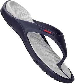 Flip Flops for Men | Comfortable, Lightweight, Durable Slippers with Rubberised EVA Sole | Easy Washable Slip Ons | Ideal for Everyday Use